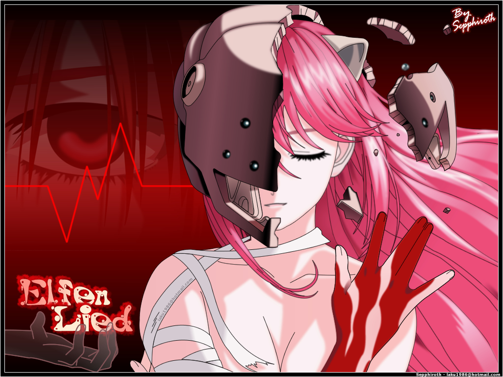 HD Quality Wallpaper | Collection: Anime, 1024x768 Elfen Lied