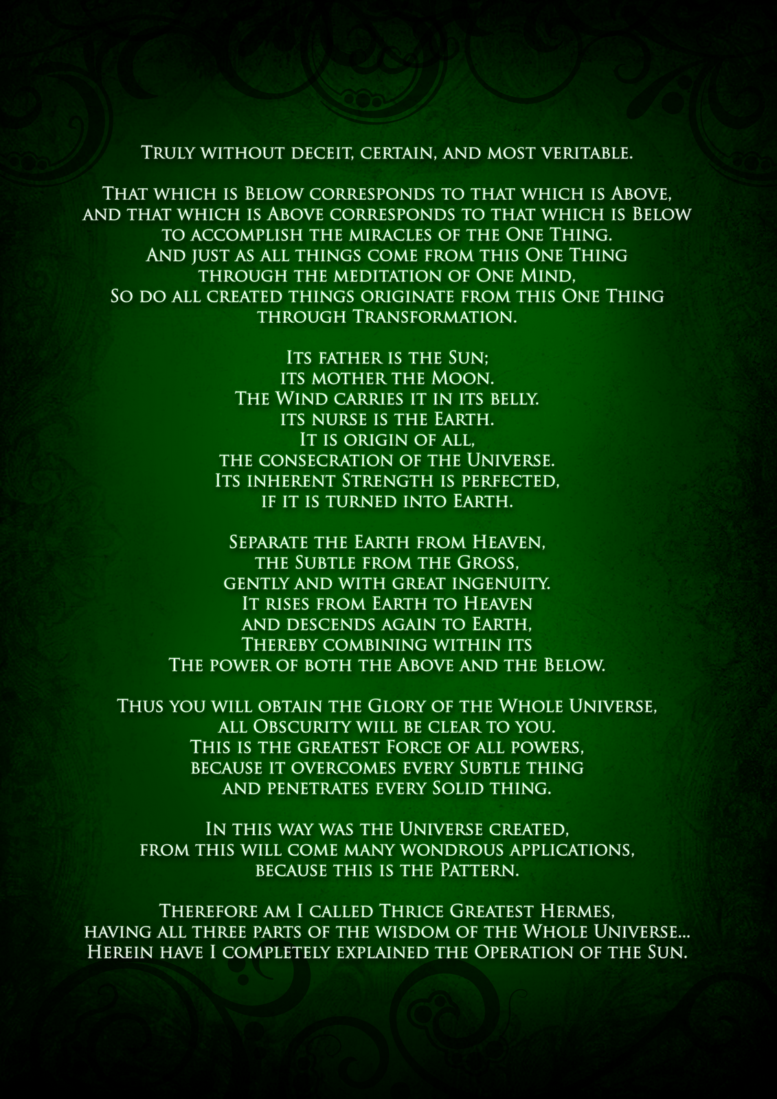 Images of Emerald Tablets Of Thoth | 1131x1600