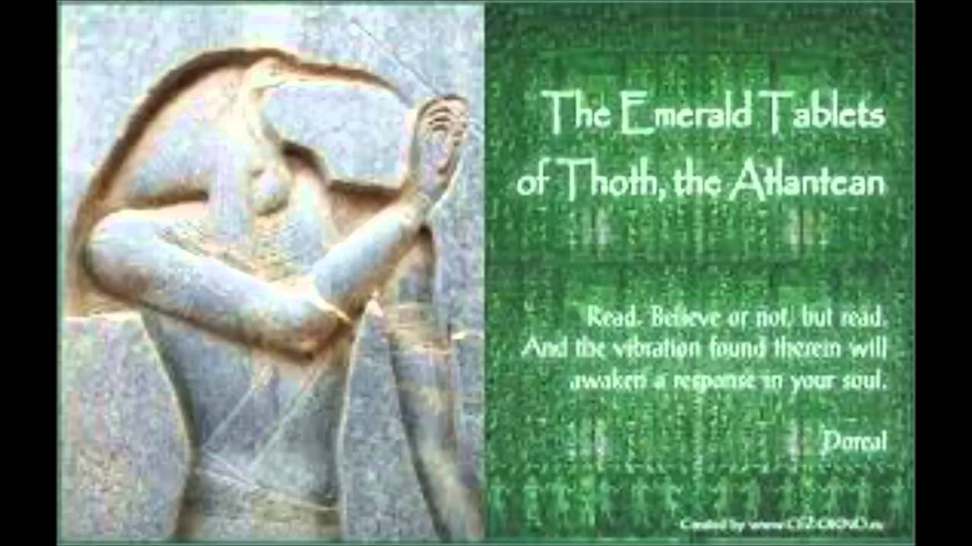 HQ Emerald Tablets Of Thoth Wallpapers | File 138.82Kb