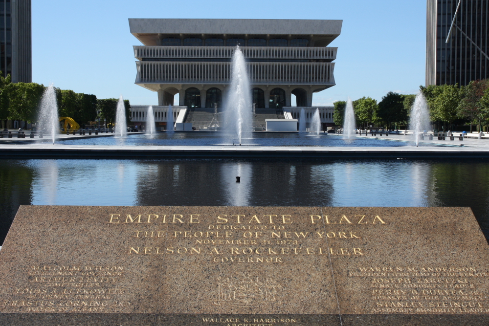 Nice wallpapers Empire State Plaza 1000x667px