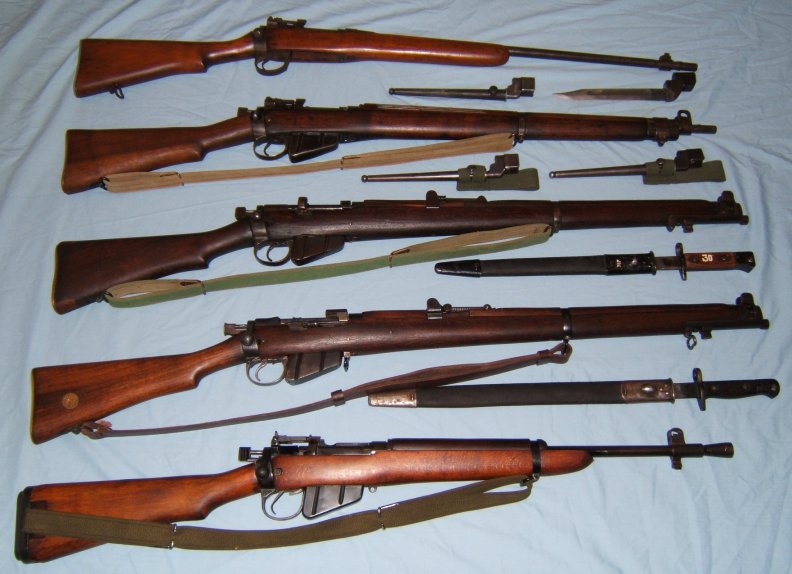 HD Quality Wallpaper | Collection: Weapons, 792x574 Enfield 303 British Rifle