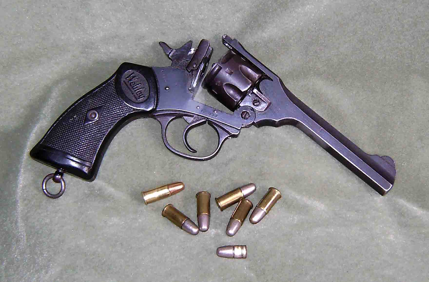 HD Quality Wallpaper | Collection: Weapons, 1760x1156 Enfield Revolver