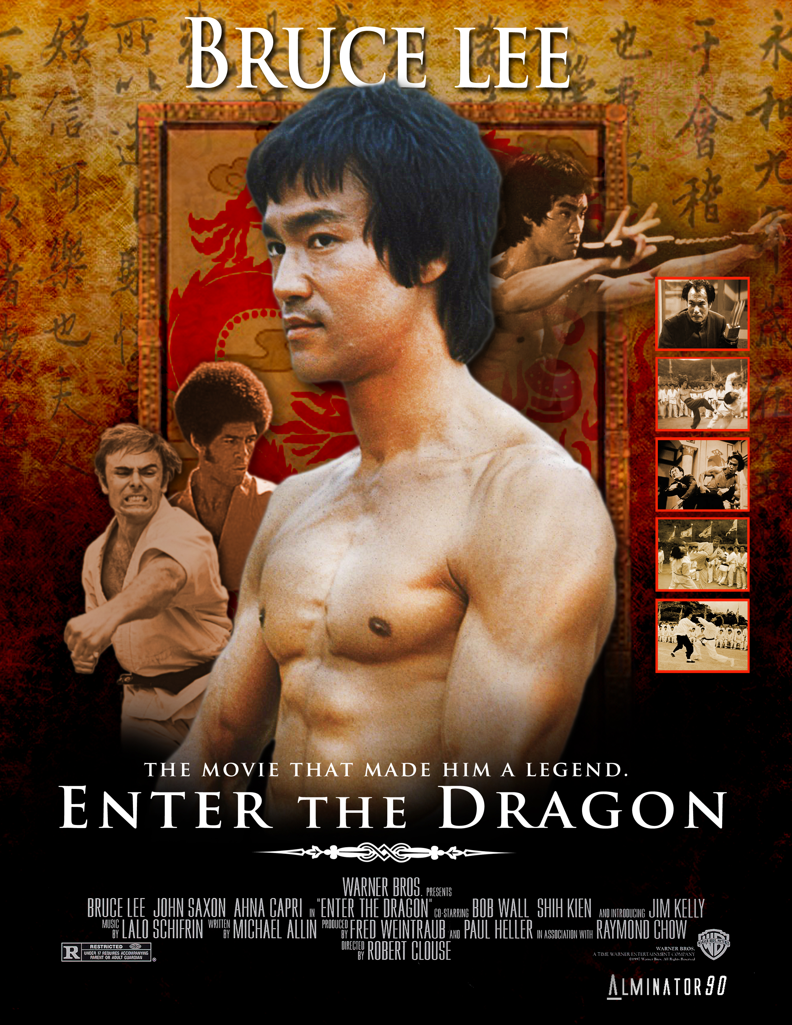 HD Quality Wallpaper | Collection: Movie, 2550x3300 Enter The Dragon