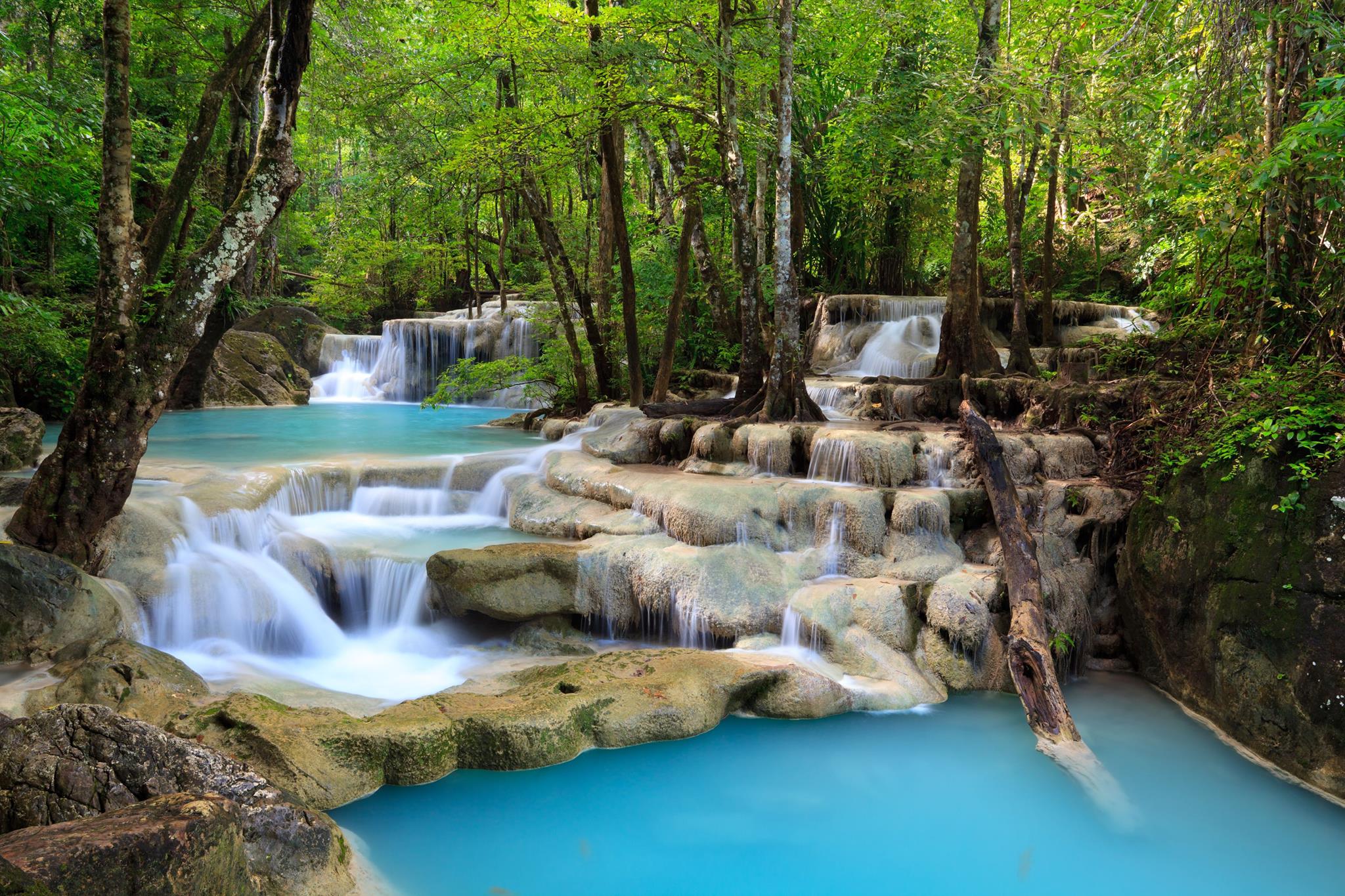 Amazing Erawan Waterfall Pictures & Backgrounds