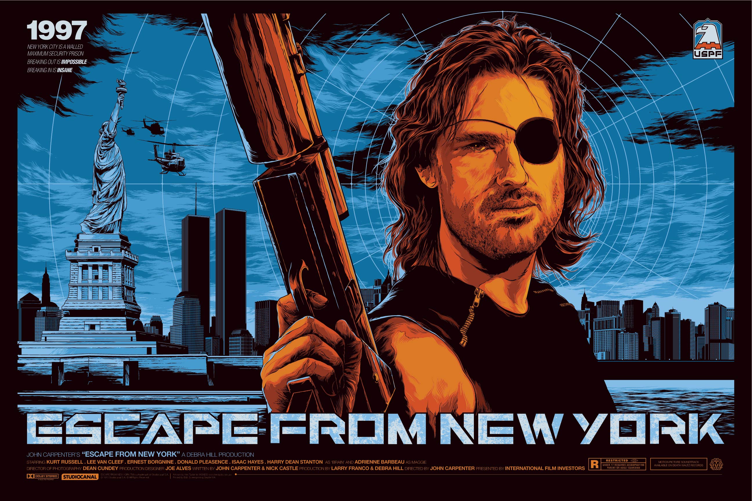 High Resolution Wallpaper | Escape From New York 2593x1729 px