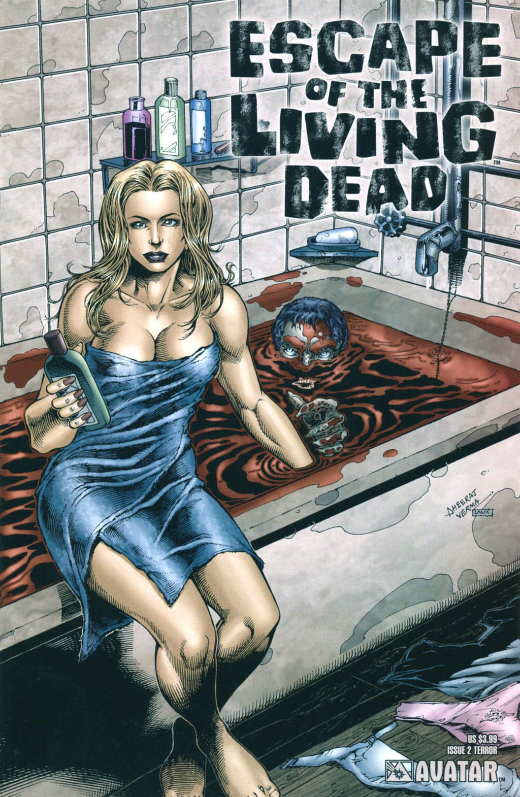 HD Quality Wallpaper | Collection: Comics, 1024x1570 Escape Of The Living Dead: Airborne