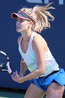 Nice Images Collection: Eugenie Bouchard Desktop Wallpapers