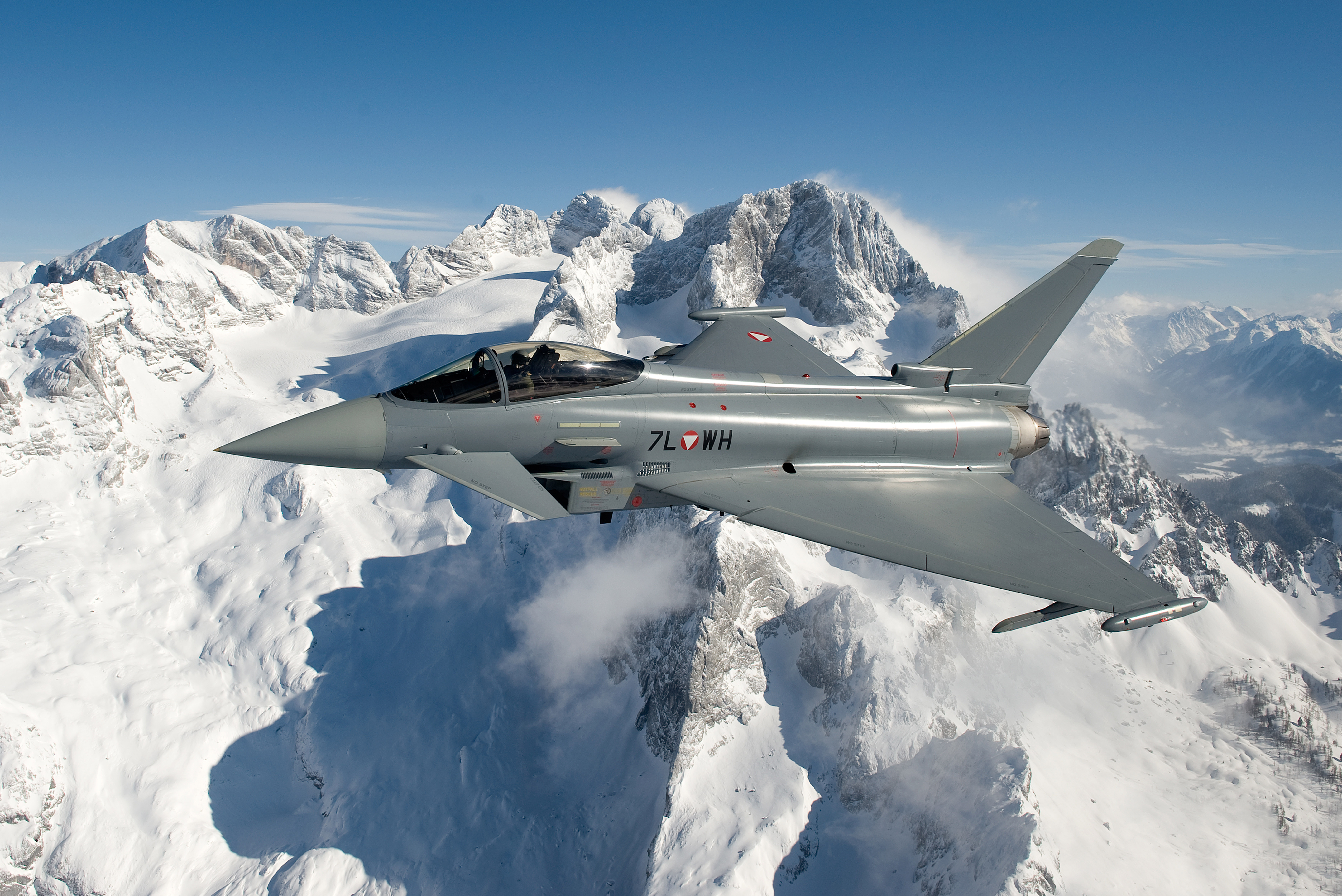 HD Quality Wallpaper | Collection: Military, 6990x4668 Eurofighter Typhoon
