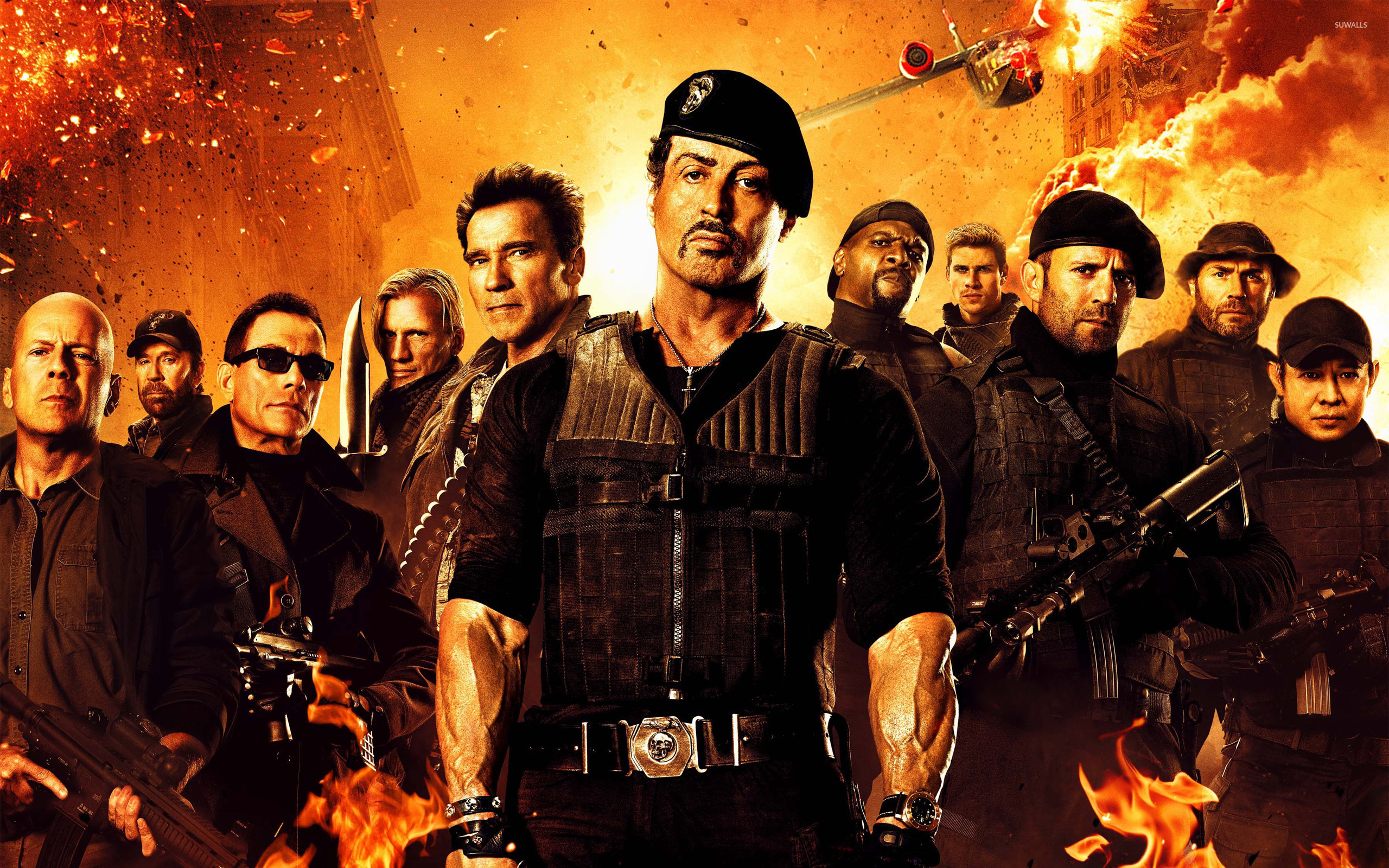 Nice Images Collection: Expendables 2 Desktop Wallpapers