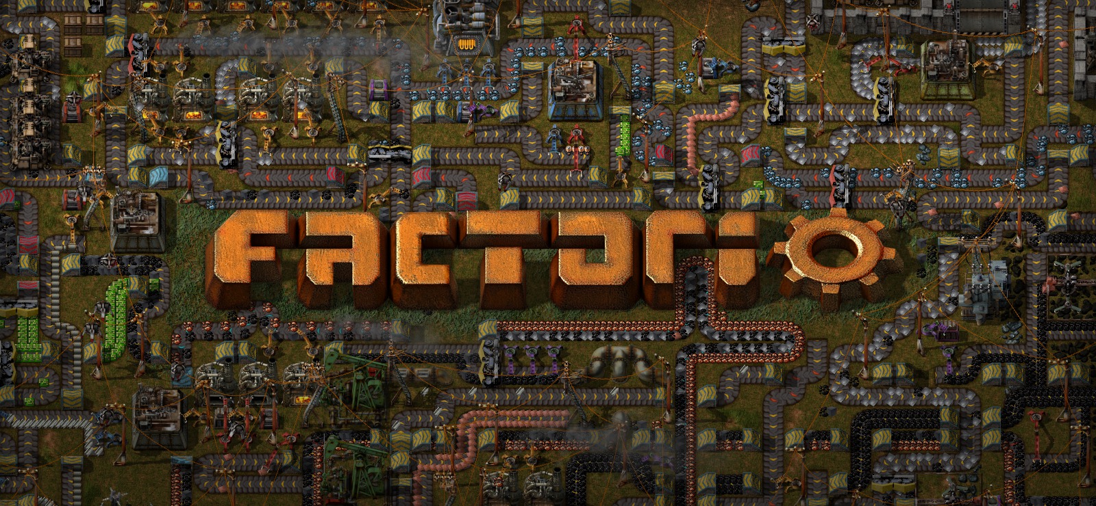 Nice wallpapers Factorio 1600x740px
