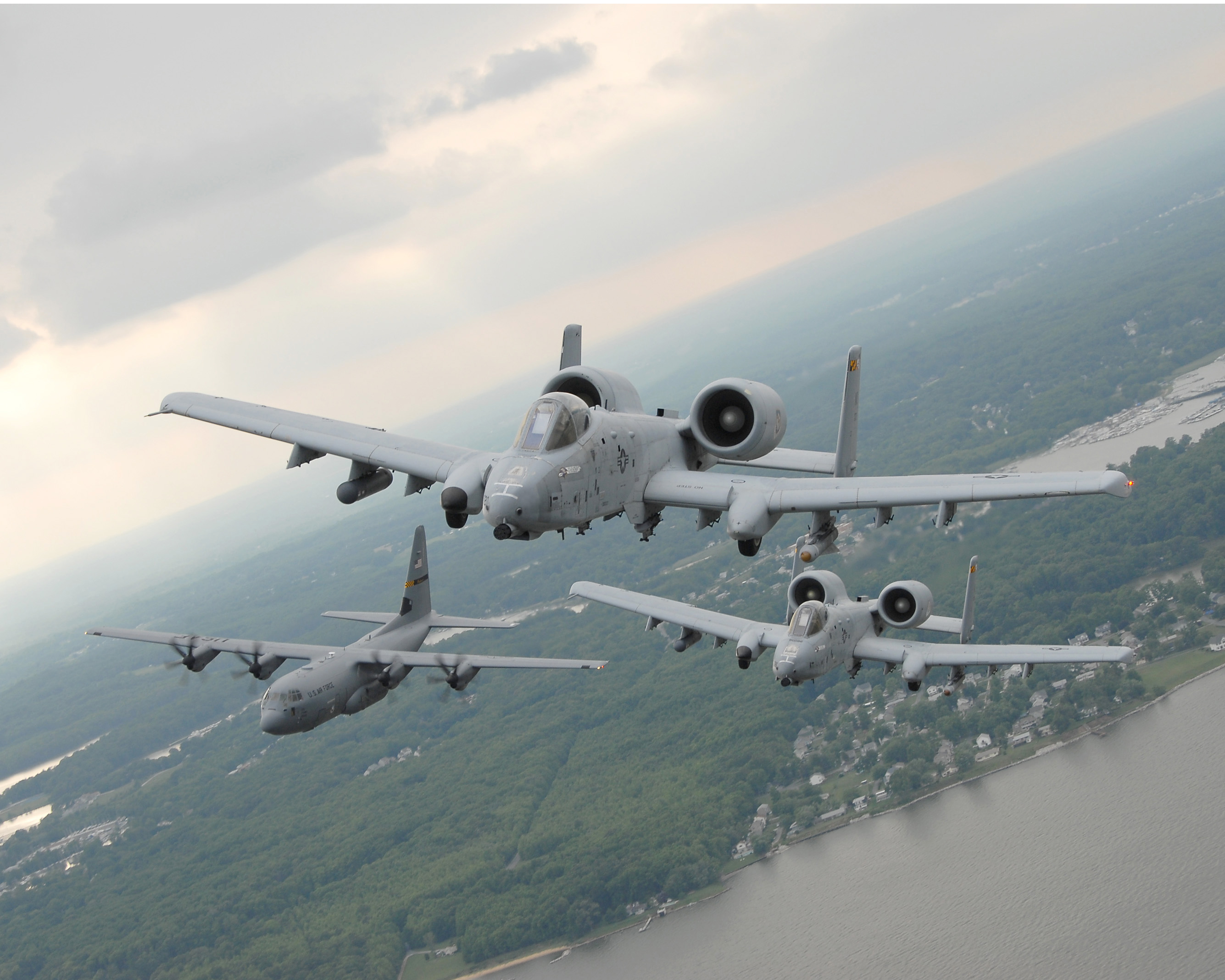 HD Quality Wallpaper | Collection: Military, 2670x2136 Fairchild Republic A-10 Thunderbolt II