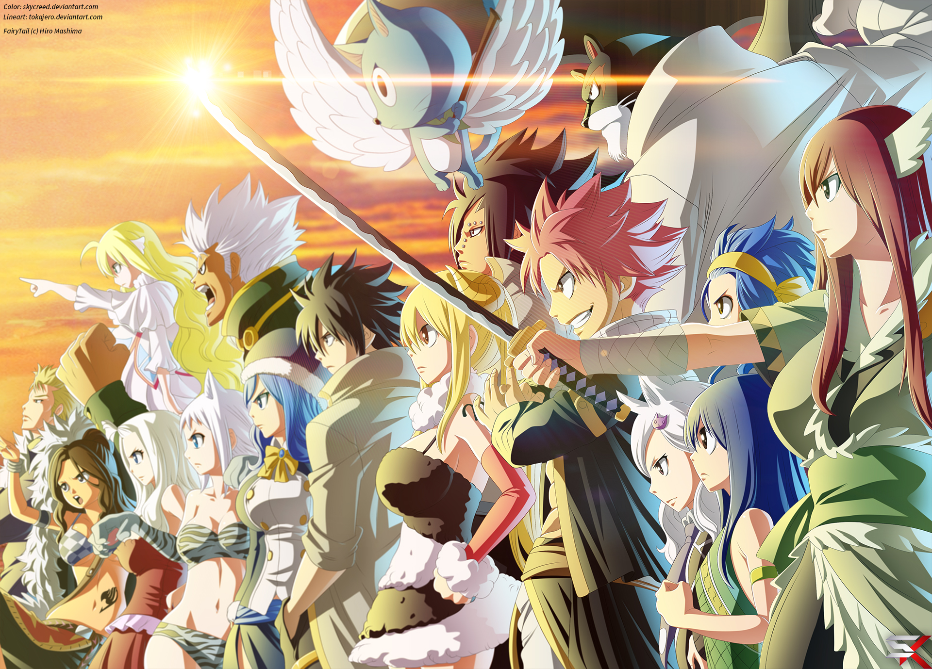 Fairy Tail Backgrounds, Compatible - PC, Mobile, Gadgets| 1920x1379 px
