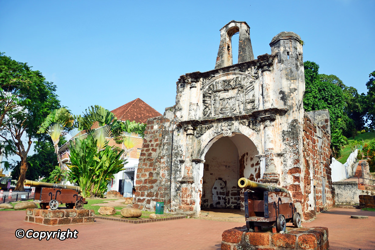Nice wallpapers Famosa Fortress In Malacca 1230x819px