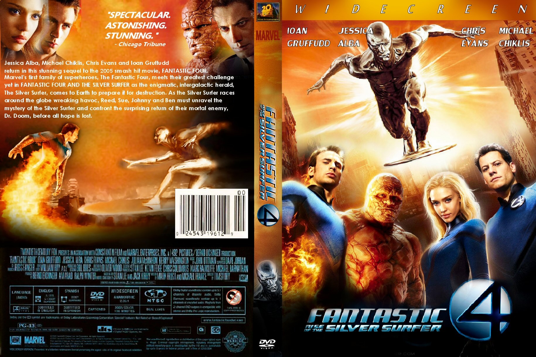 Fantastic 4: Rise Of The Silver Surfer Backgrounds on Wallpapers Vista