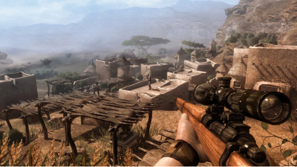 HD Quality Wallpaper | Collection: Video Game, 594x334 Far Cry 2