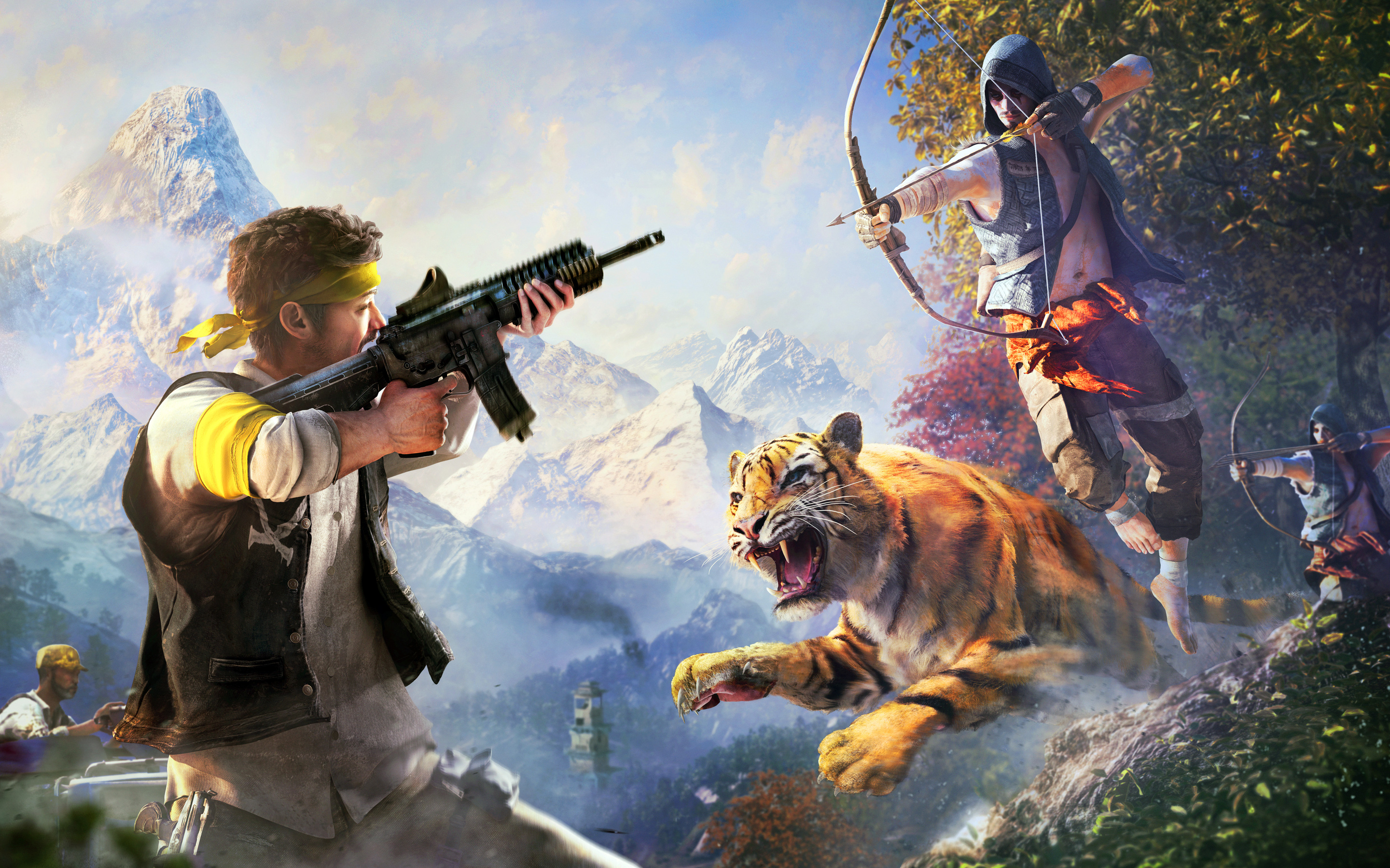 HD Quality Wallpaper | Collection: Video Game, 2880x1800 Far Cry 4