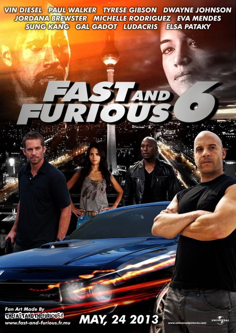 Nice wallpapers Fast & Furious 6 752x1063px