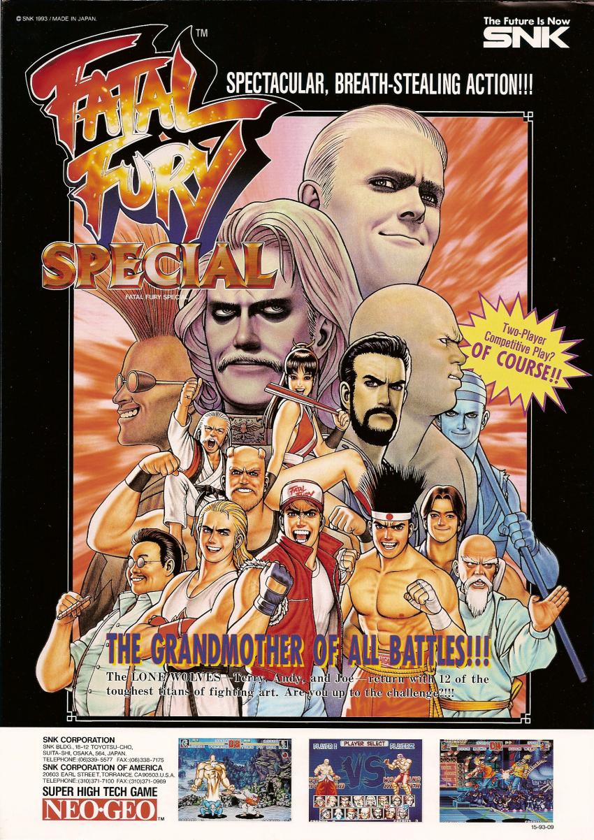 850x1202 > Fatal Fury Special Wallpapers