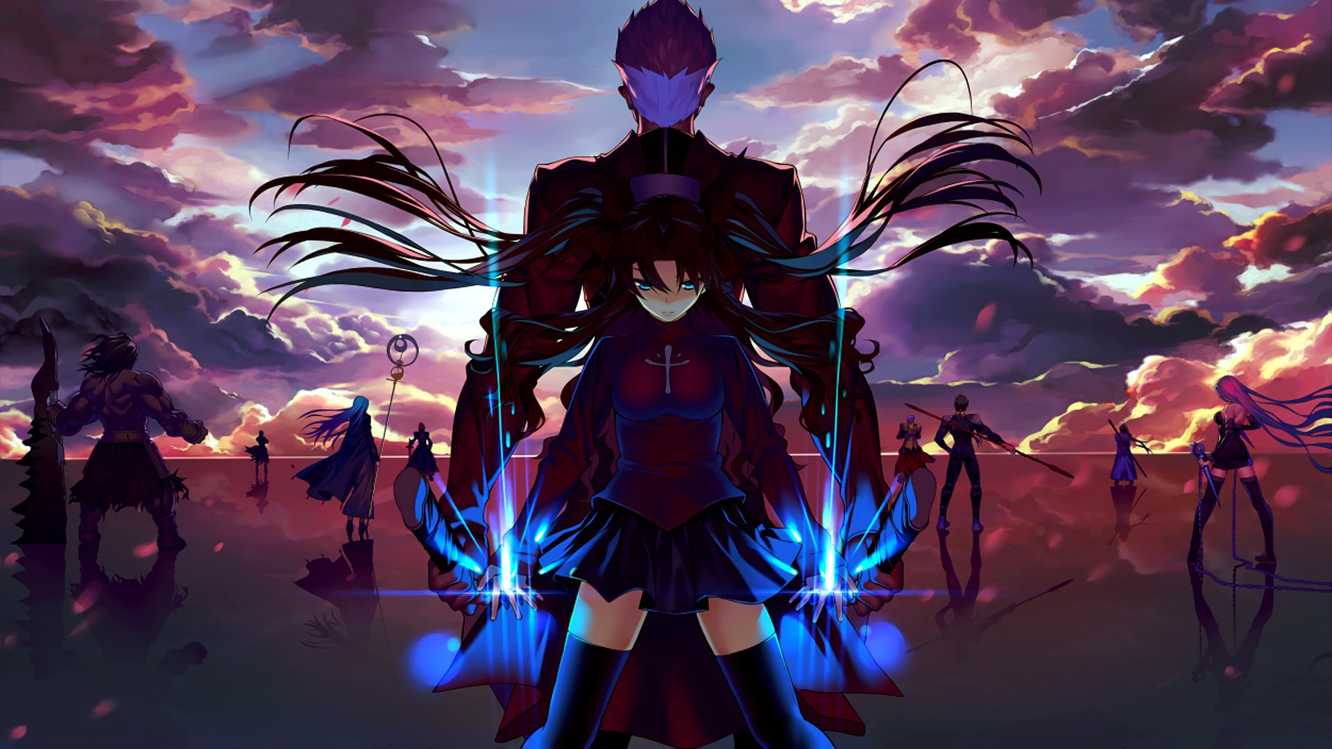 HD Quality Wallpaper | Collection: Anime, 1920x1080 Fate Stay Night: Unlimited Blade Works
