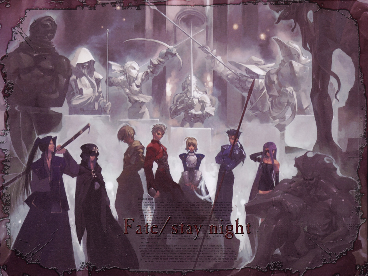 Fate stay Night Movie: Heaven's Feel Backgrounds on Wallpapers Vista