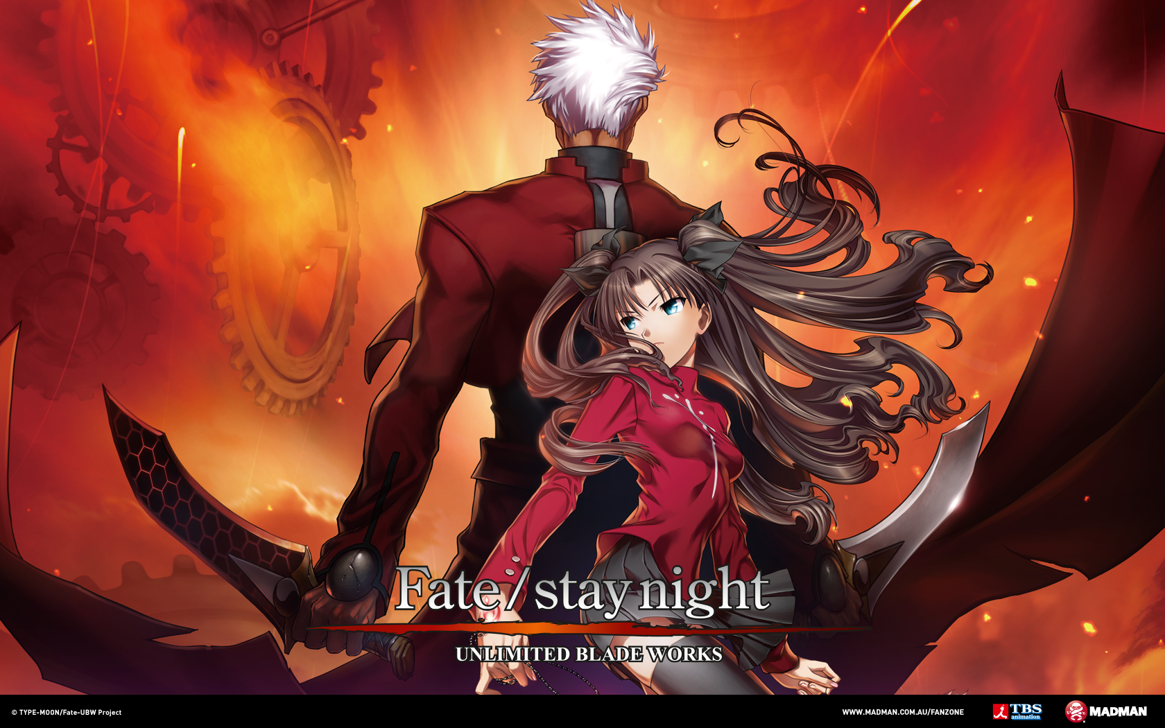 Nice wallpapers Fate Stay Night: Unlimited Blade Works 1680x1050px
