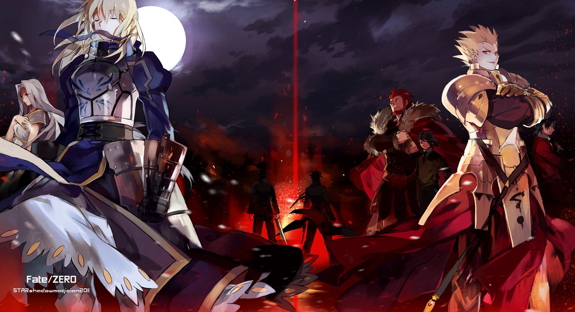 Nice wallpapers Fate Zero 2000x1087px