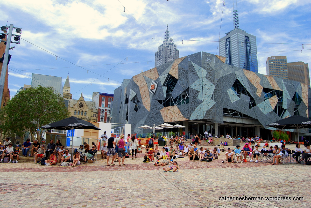Federation Square Melbourne Australia Pics, Man Made Collection