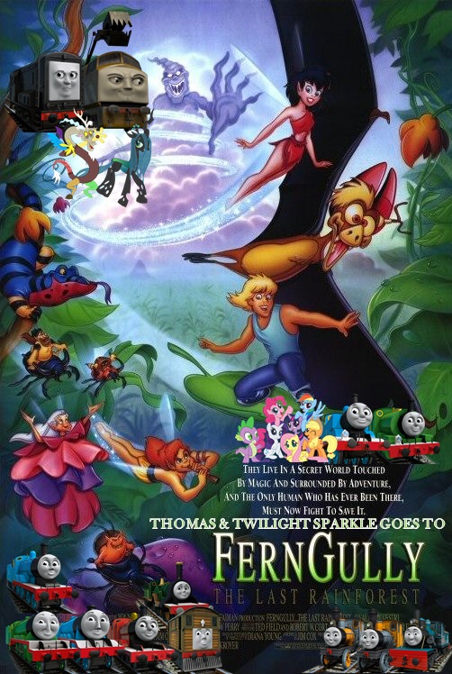 Nice wallpapers Ferngully: The Last Rainforest 502x748px