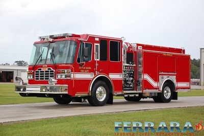 Nice wallpapers Ferrara Fire Truck 400x266px