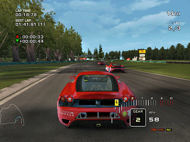 HD Quality Wallpaper | Collection: Video Game, 640x480 Ferrari Challenge Trofeo Pirelli