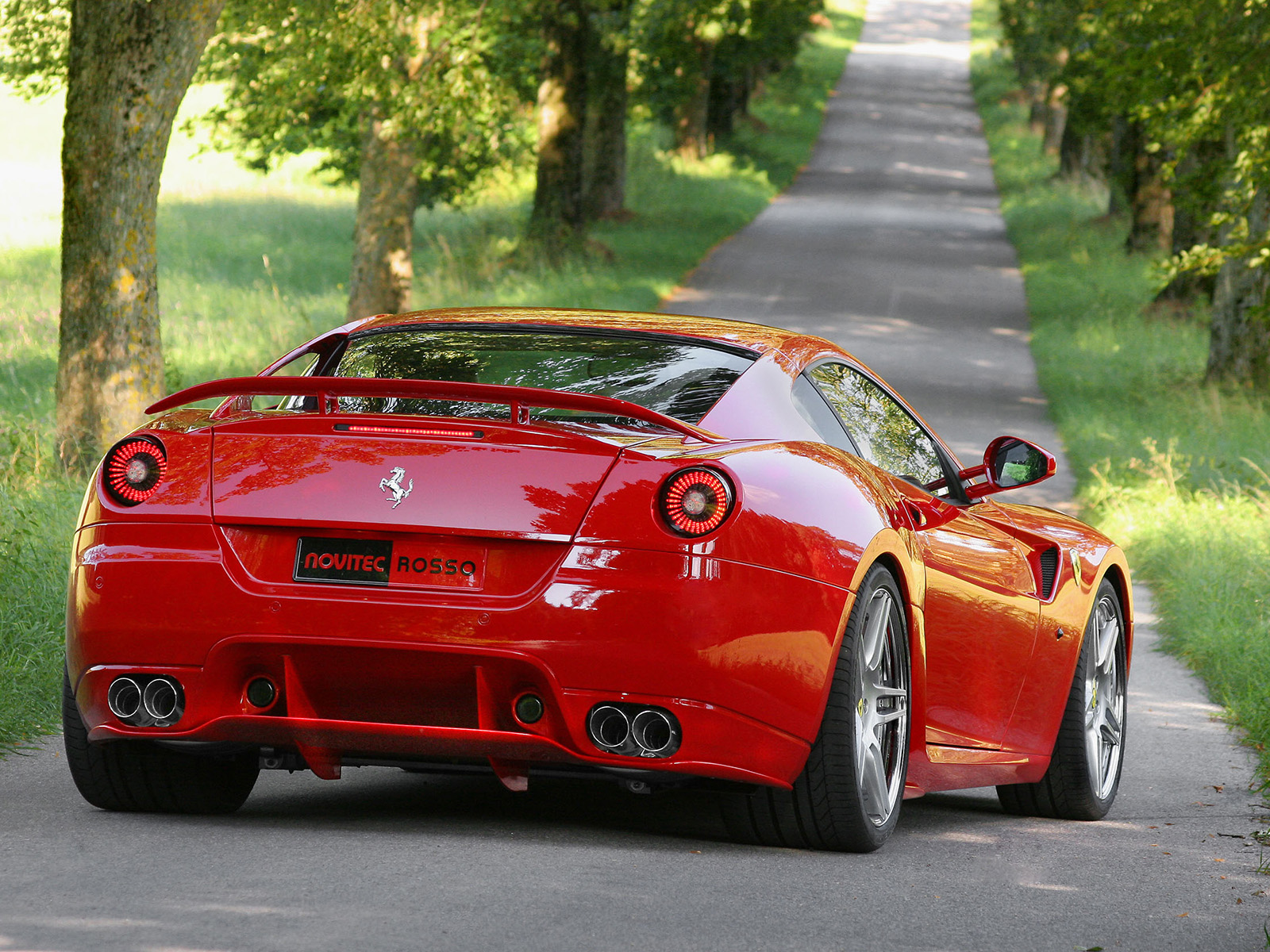 Ferrari Novitec Rosso High Quality Background on Wallpapers Vista