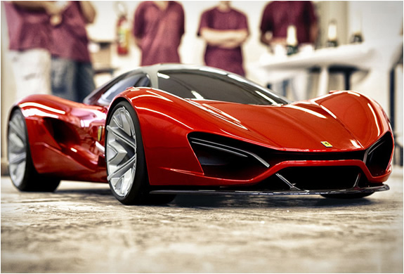 HD Quality Wallpaper | Collection: Vehicles, 575x390 Ferrari Xezri Concept