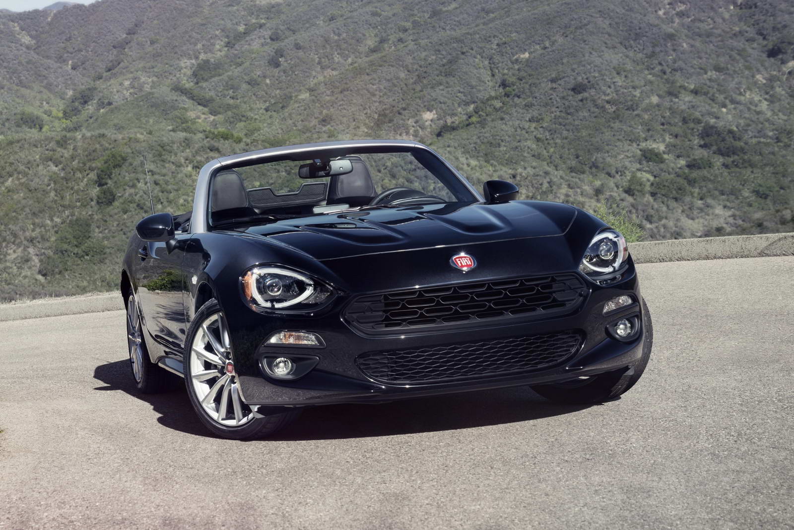 HD Quality Wallpaper | Collection: Vehicles, 1600x1067 Fiat 124 Spider