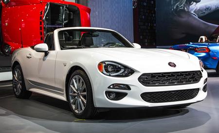 HD Quality Wallpaper | Collection: Vehicles, 450x274 Fiat 124 Spider