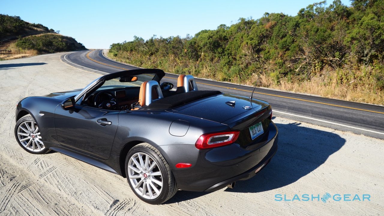 Nice Images Collection: Fiat 124 Spider Desktop Wallpapers
