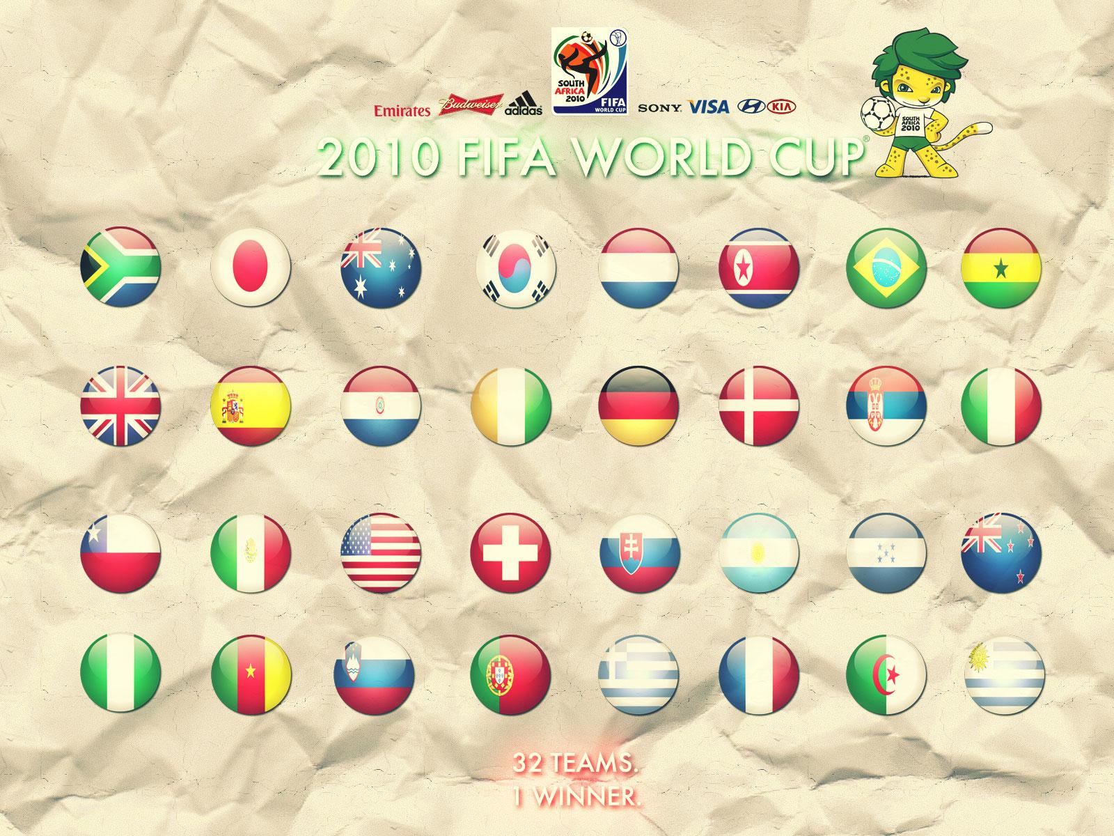 HD Quality Wallpaper | Collection: Sports, 1600x1200 Fifa World Cup South Africa 2010