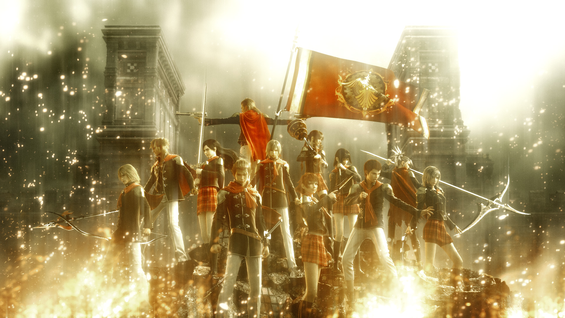 Final Fantasy Type-0 HD Backgrounds, Compatible - PC, Mobile, Gadgets| 1920x1080 px