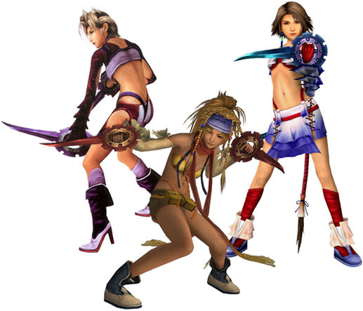 Nice wallpapers Final Fantasy X-2 517x443px