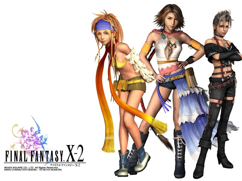 Nice Images Collection: Final Fantasy X-2 Desktop Wallpapers