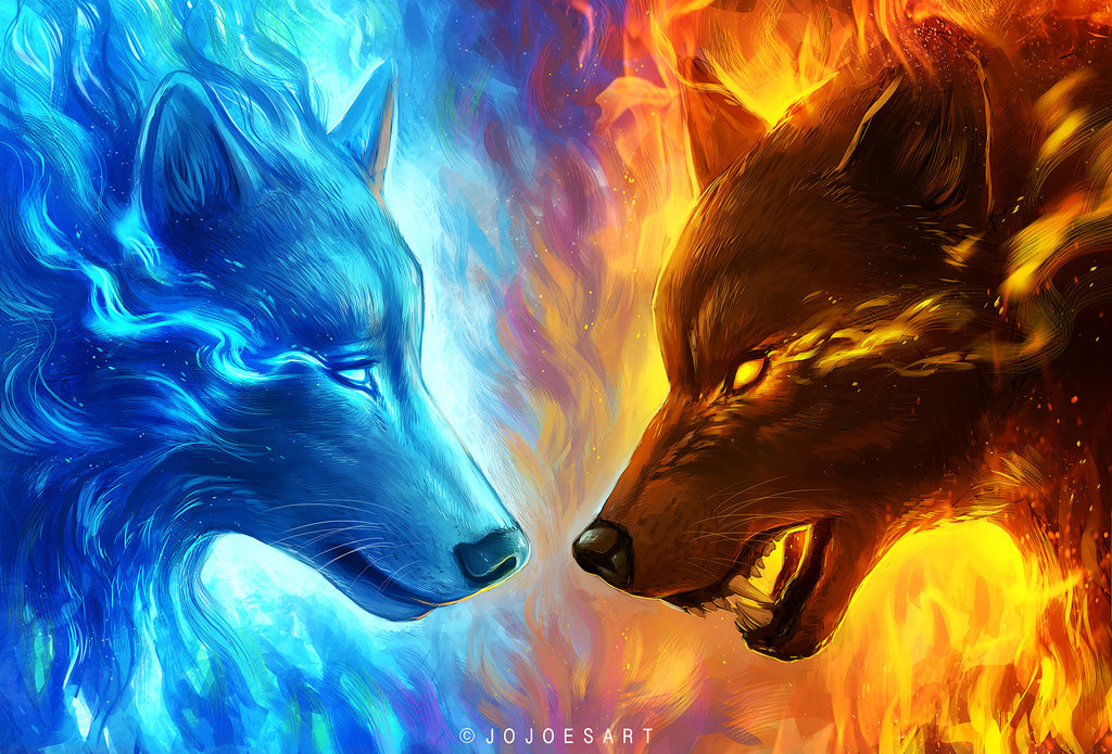 Fire And Ice Backgrounds, Compatible - PC, Mobile, Gadgets| 1024x695 px