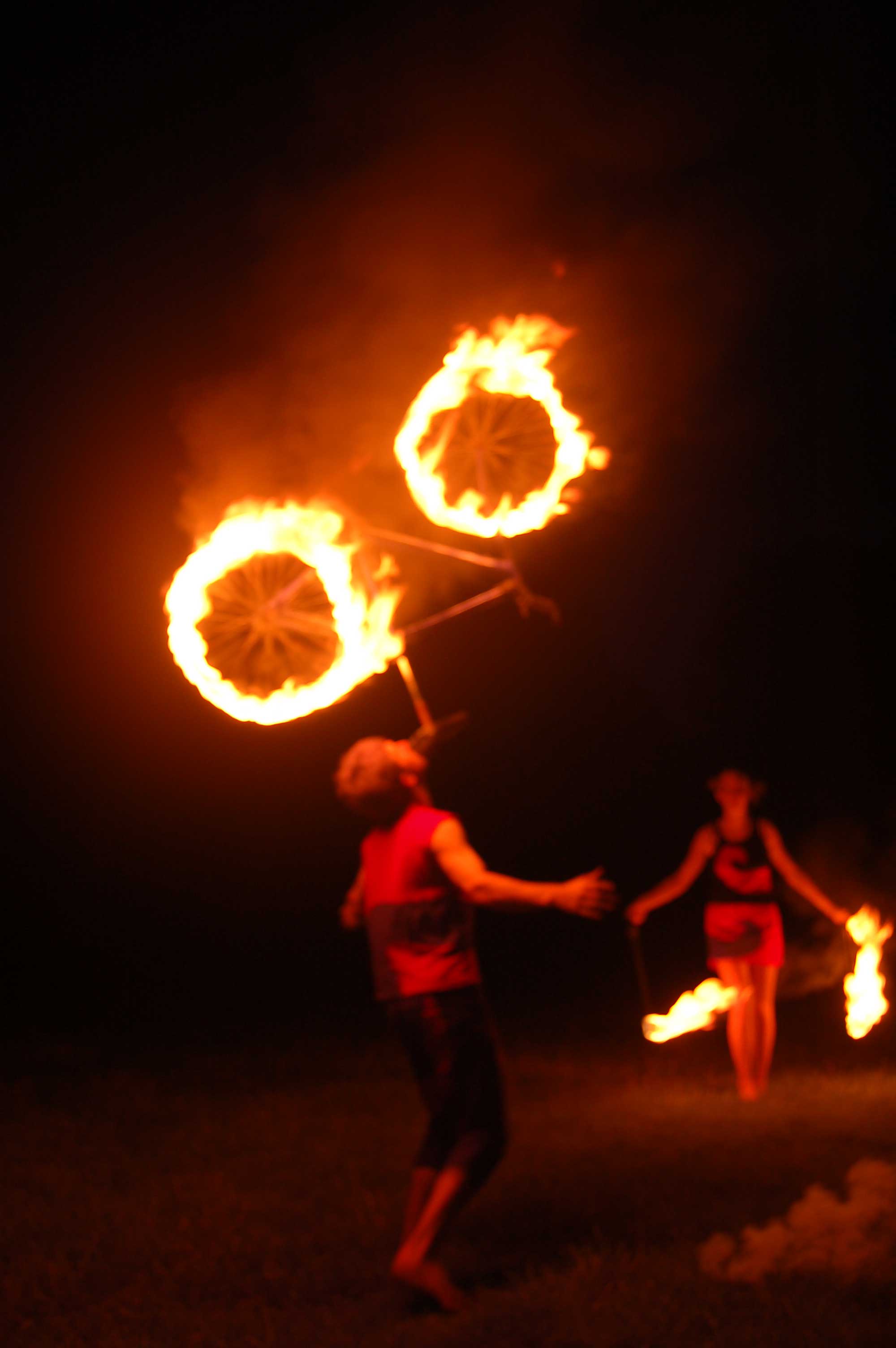 Nice Images Collection: Fire Juggling Desktop Wallpapers