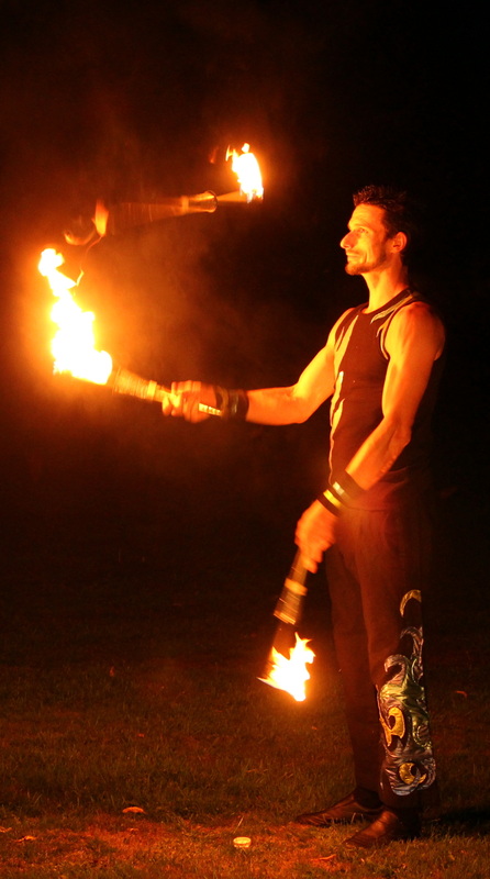 Fire Juggling High Quality Background on Wallpapers Vista