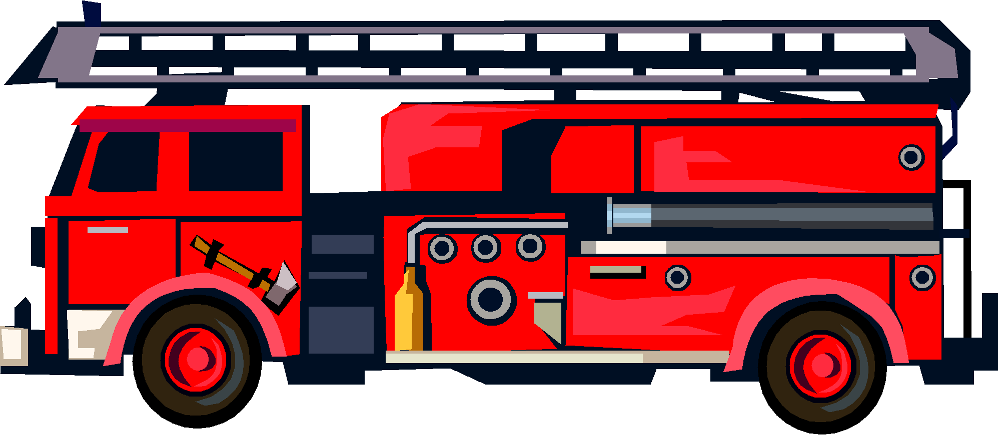 1995x871 > Fire Truck Wallpapers