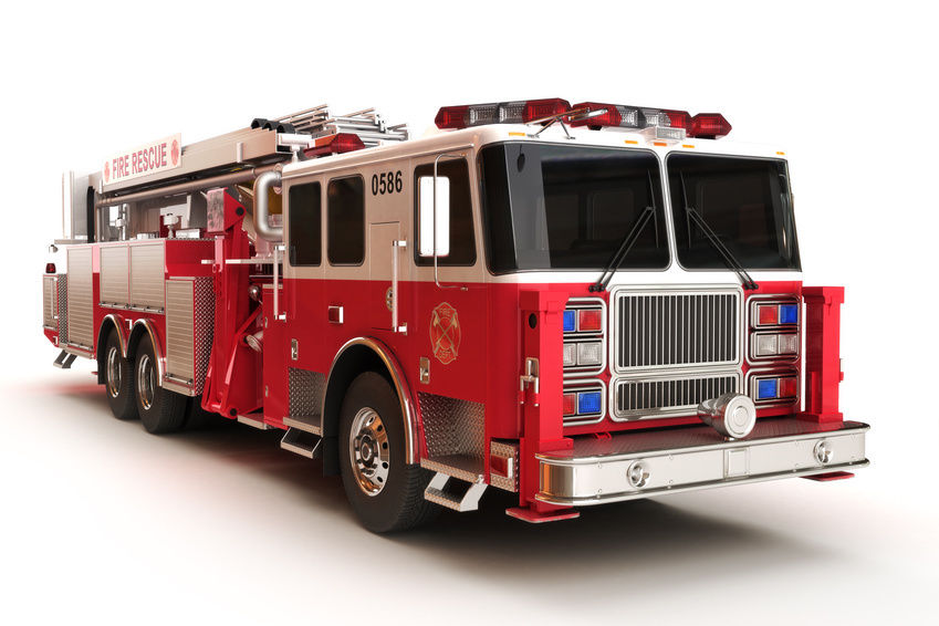 Nice Images Collection: Fire Truck Desktop Wallpapers