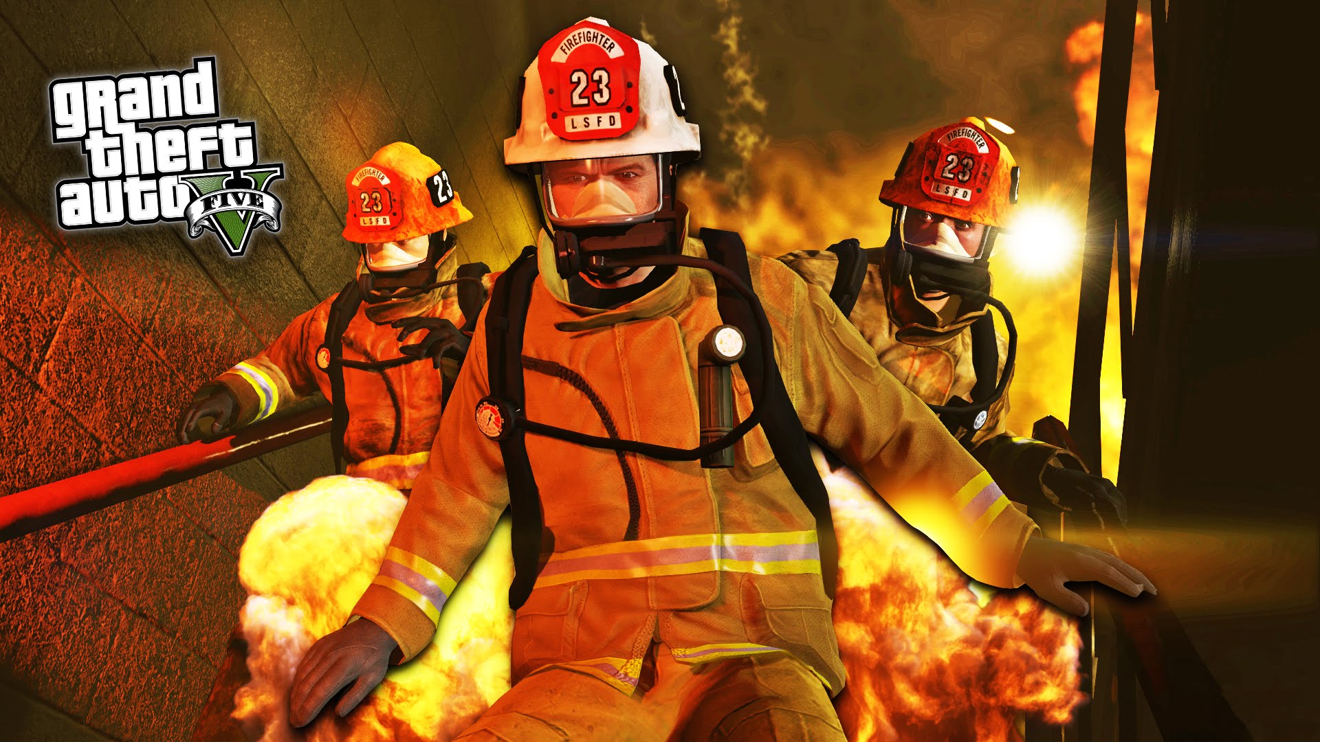 Nice Images Collection: Firefighter Desktop Wallpapers