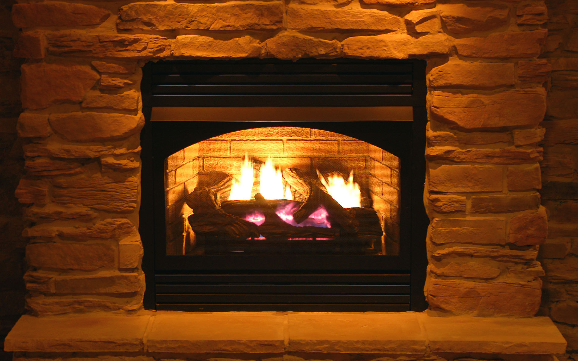 Nice Images Collection: Fireplace Desktop Wallpapers
