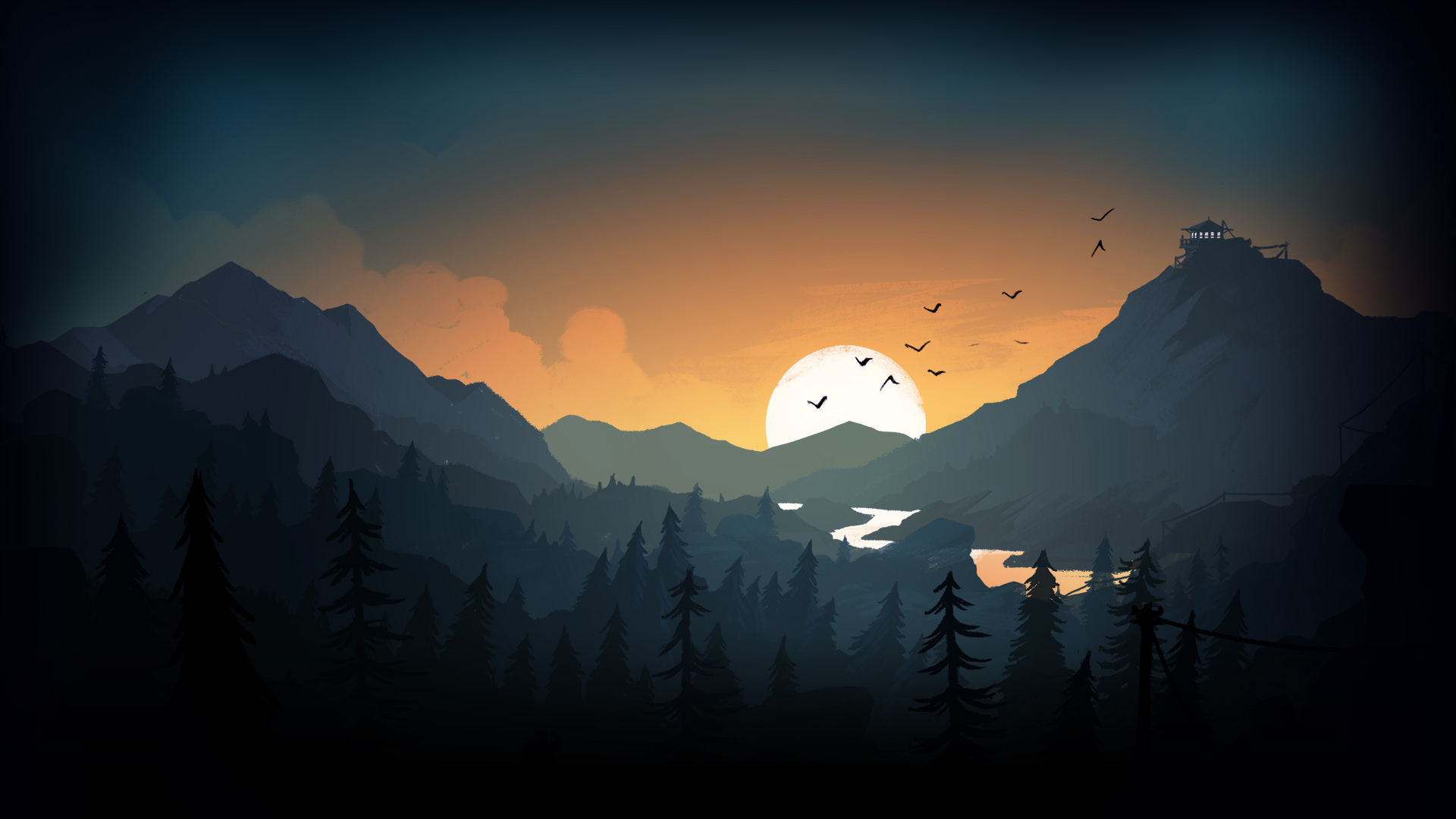 Nice Images Collection: Firewatch Desktop Wallpapers