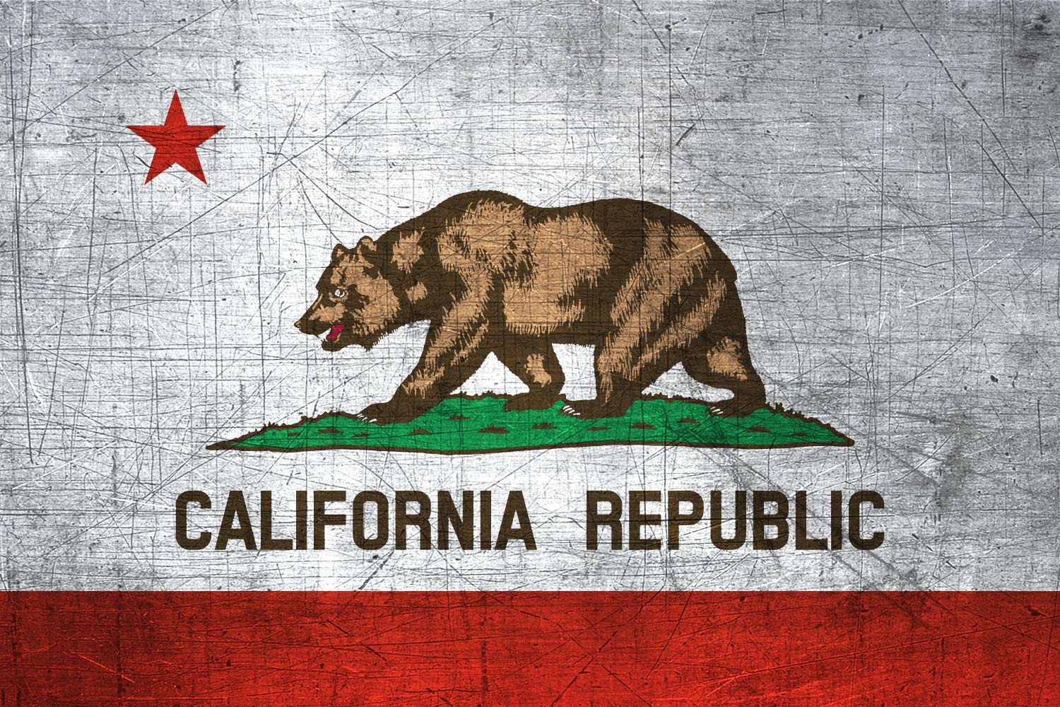 High Resolution Wallpaper | Flag Of California 1500x1000 px