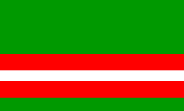 Nice Images Collection: Flag Of Chechnya Desktop Wallpapers