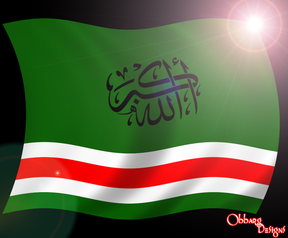 Flag Of Chechnya High Quality Background on Wallpapers Vista